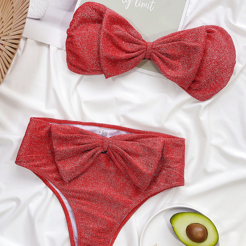 Bikini hình nơ thời trang lấp lánh cho nữ | BigBuy360 - bigbuy360.vn