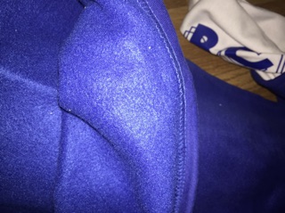 Hoodie Xanh mũ trắng