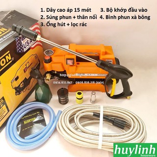 MÁY XỊT RỬA XE CHỈNH ÁP BOSETON N1