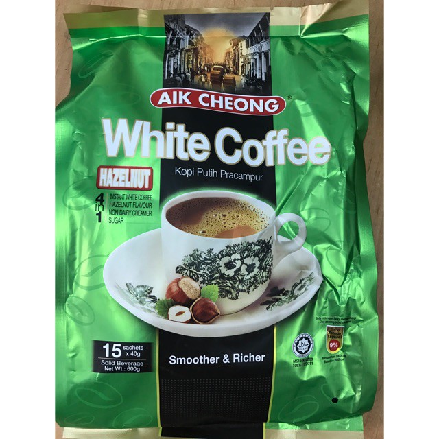 [FREESHIP 99K HCM]Cà phê trắng 4 trong 1- White coffee aik cheong 4 trong 1