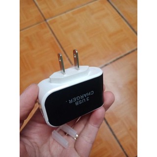 Củ sạc đa năng 3 cổng USB