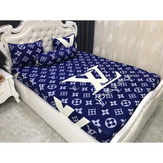 Bộ Drap Thun Hàn Quốc mát lạnh 4 món