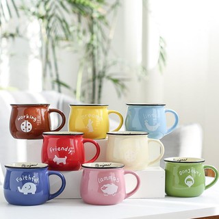 Cốc sứ cà phê, trà in logo nhiều màu