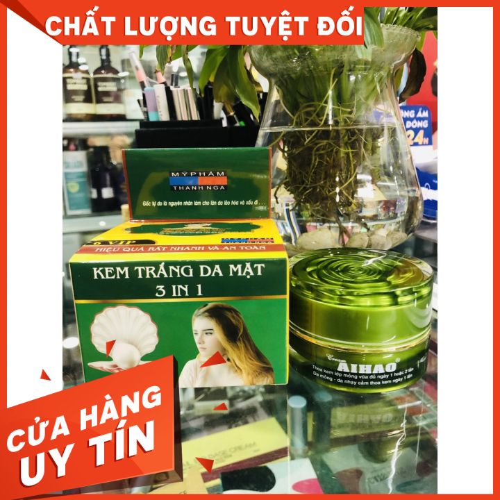 Kem Aihao trắng da mặt