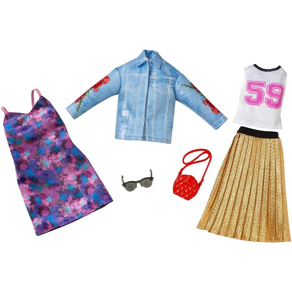 Barbie Fashion Combo 2 Set Quần Áo Thời Trang Barbie (Nhiều Mẫu)