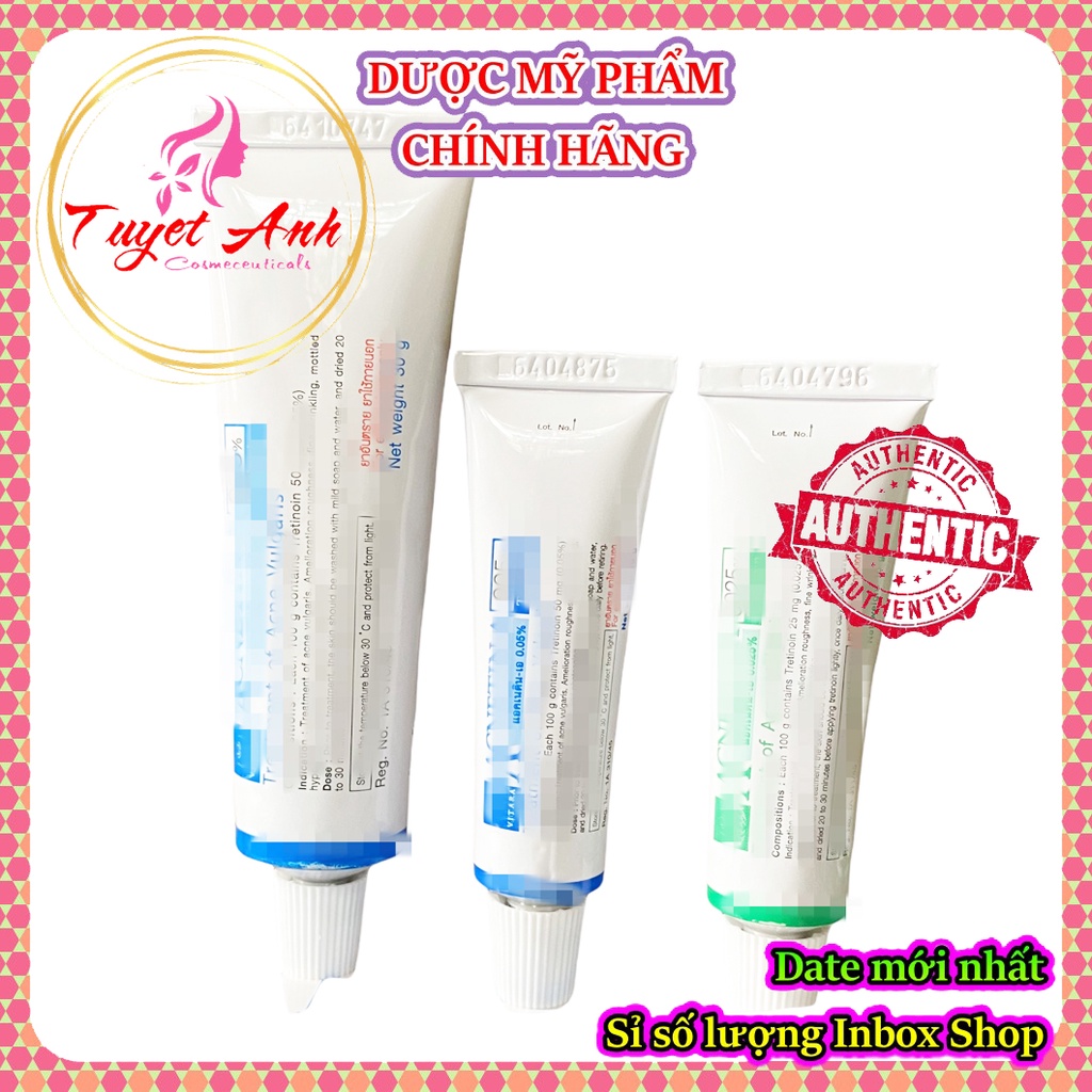 Tretinoin Kem dưỡng trẻ hóa da, A.c..-n.e--.t.i..- A