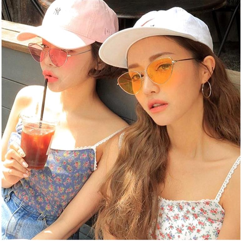 Mắt kính gọng kim loại cổ điển phong cách Hàn Quốc D97