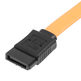 ✿Yi✿40cm SATA HDD Hard Drive Optical Drive Double Chip Data Cable with Buckle
