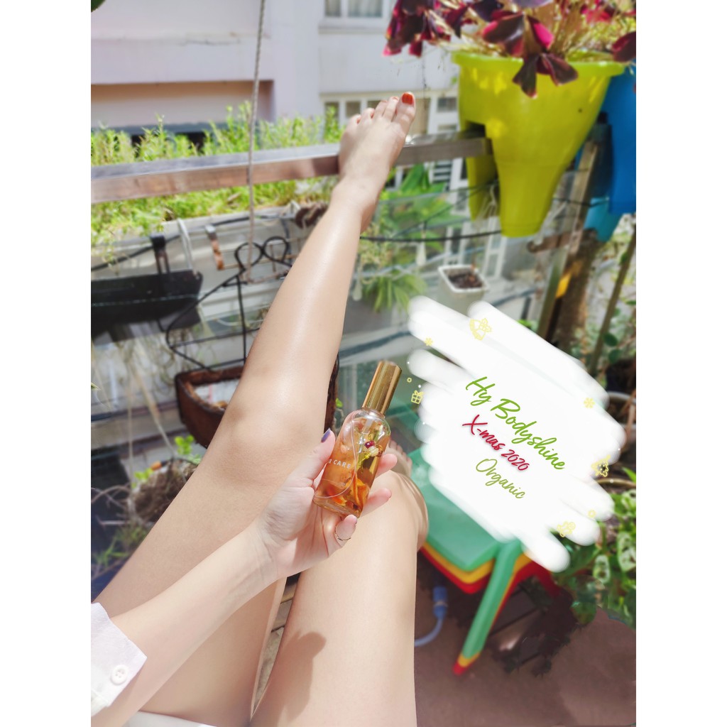 Dưỡng Thể Dưỡng Da Hữu Cơ Hy Bodyshine Dầu Body Oil Ngăn Rạng Da và Trẻ Hóa Làng Da Giúp Da Sáng Màu | BigBuy360 - bigbuy360.vn