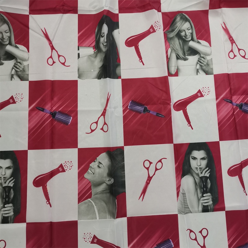 Áo choàng cắt tóc nam nư NK2 kích thước 140x160 bản to