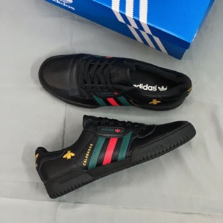 Giày Yeeze Powerphase nam nữ da cao cấp bền êm nhẹ thoáng (Đen)