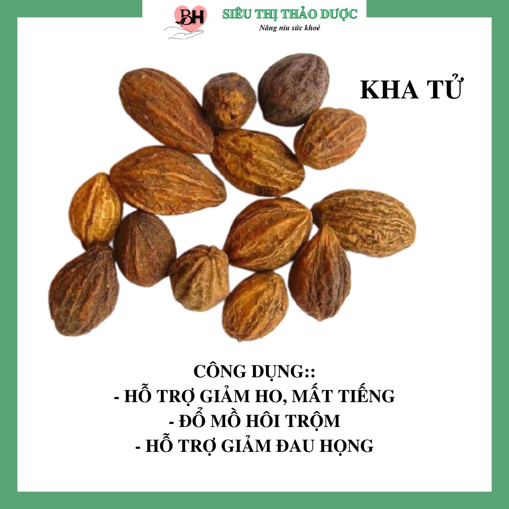 Quả Kha Tử hỗ trợ giảm ho, mất tiếng, đổ mồ hôi trộm, đau họng | BigBuy360 - bigbuy360.vn