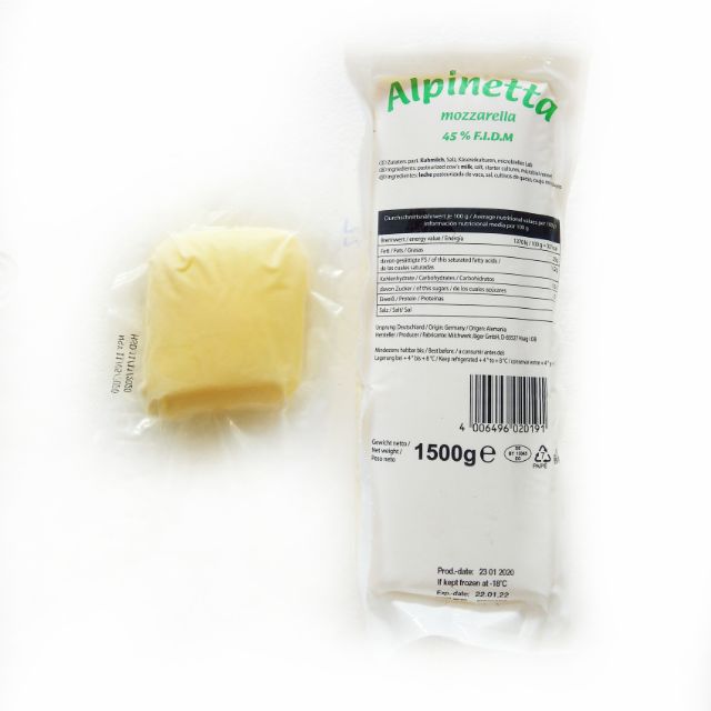 [ Miếng 100g] Phô mai mozzarella