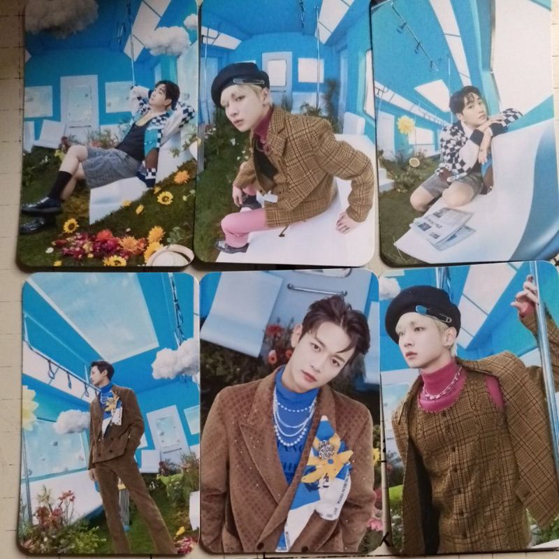 Set 6 card giấy bo góc in 2 mặt ảnh nhóm Shinee - SMCU EXPRESS