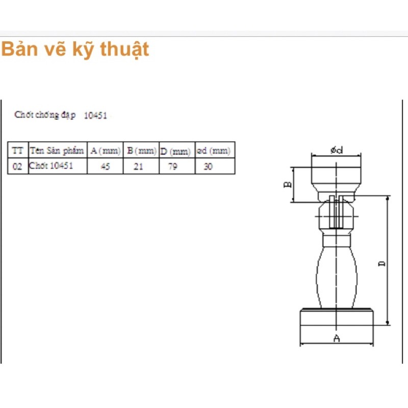 [chính hãng] Chốt (hít) cửa Việt Tiệp - 10451 - Bảo hành 2 năm