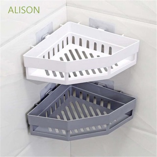 Giá Đỡ Góc Tam Giác Abs Chống Thấm Nước Có Cốc Hút Không Đục Lỗ Treo Tường Đựng Mỹ Phẩm Cho Phòng Tắm Nhiều Màu