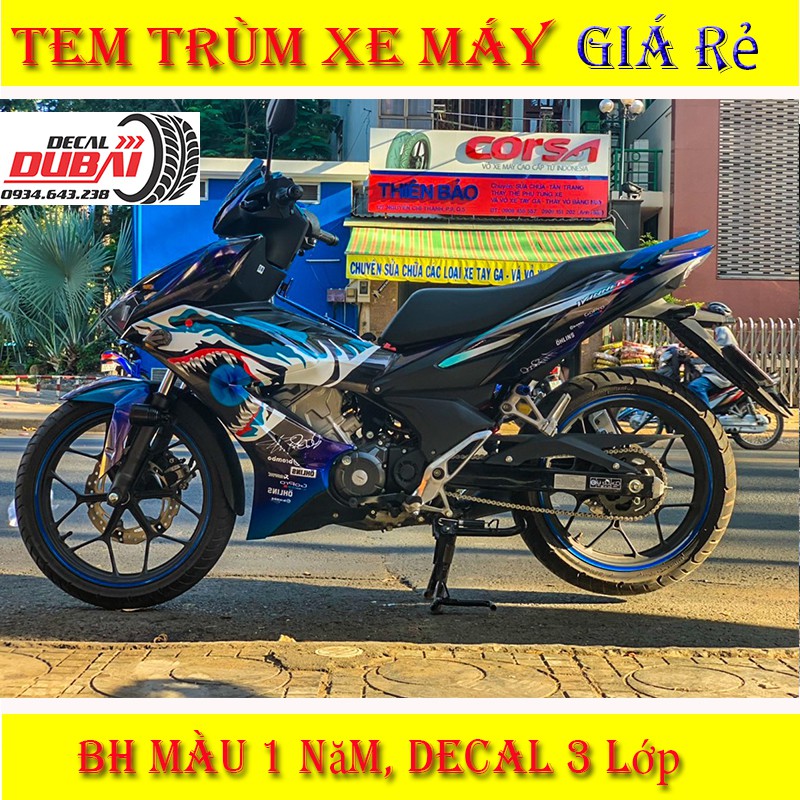 Tem Trùm Winner X Cá Mập Phiên Bản Mới