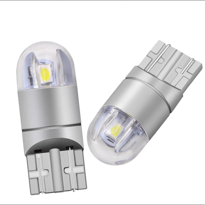 Đèn LED demi, xi nhan T10 2 chip SMD 3030