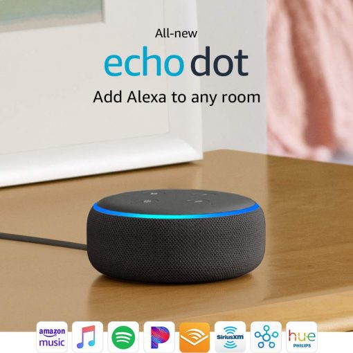 Loa thông minh Echo Dot (Gen.3) bass mạnh, âm chuẩn - điều khiển giọng nói với Amazon Alexa  [Bảo hành 12 tháng]