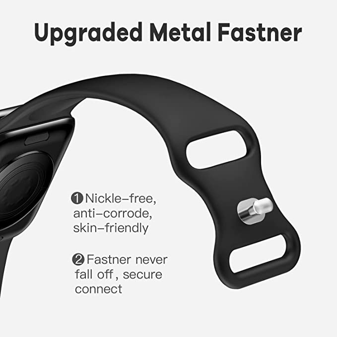 Dây Đeo Đồng Hồ Bằng Silicone Mềm Cho iWatch Ultra 8 7 6 5 4 3 49mm 45mm 41mm 44mm 40mm
