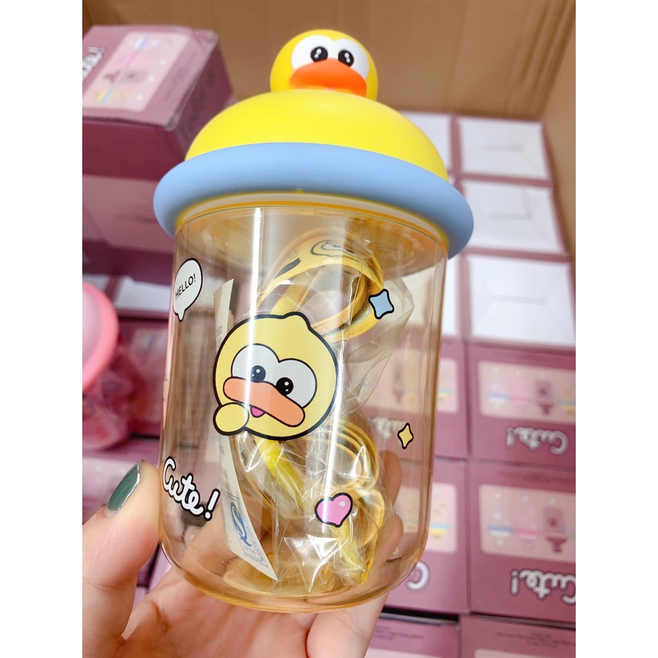 Bình Nước Tập Uống Cho Bé Cute, Bình Nước An Toàn, Dễ Sử Dụng Babibu - BNTU