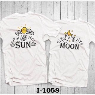 Áo thun đôi in You are my Sun, You are my moon