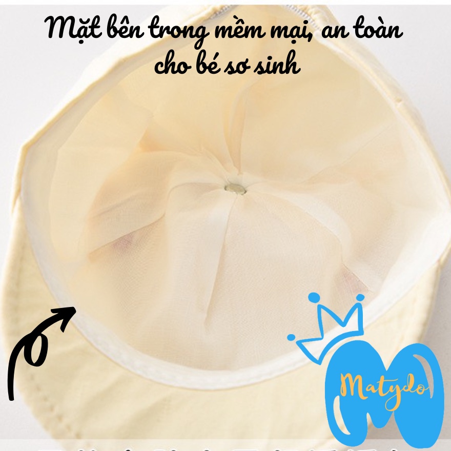 Mũ cho bé sơ sinh hình mèo nón trẻ em bé trai bé gái mềm mại đáng yêu từ 0 đến 12 tháng phụ kiện mũ nón MSS04