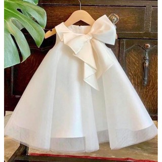 Đầm công chúa cho bé nơ vai