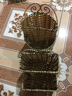 Ống đựng đũa muỗng Mây