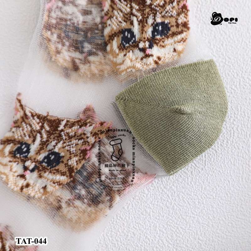 Tất nữ cao cổ vớ nữ cao cổ tàng hình khử mùi kháng khuẩn chống hôi chân TAT-044