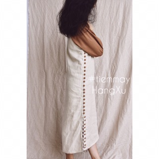 [Handmade] Đầm linen suông
