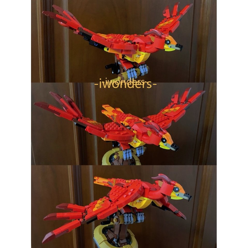 Khối Đồ Chơi Nhân Vật Albus Fawkes 76394 MOC Trong Harry Potter Kids education toys