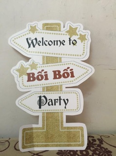 ( Video SP thật) Cây Welcome sinh nhật cho bé