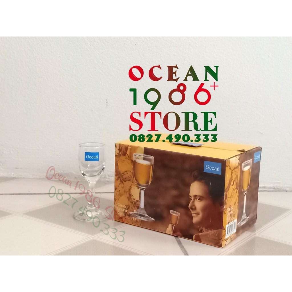 Bộ 6 Ly Thủy Tinh Classic Liqueur Ocean – 1501L01 – 30ml