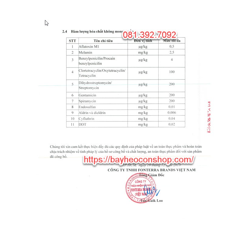 Sữa Bột Anlene Gold (Hộp Giấy 440g)