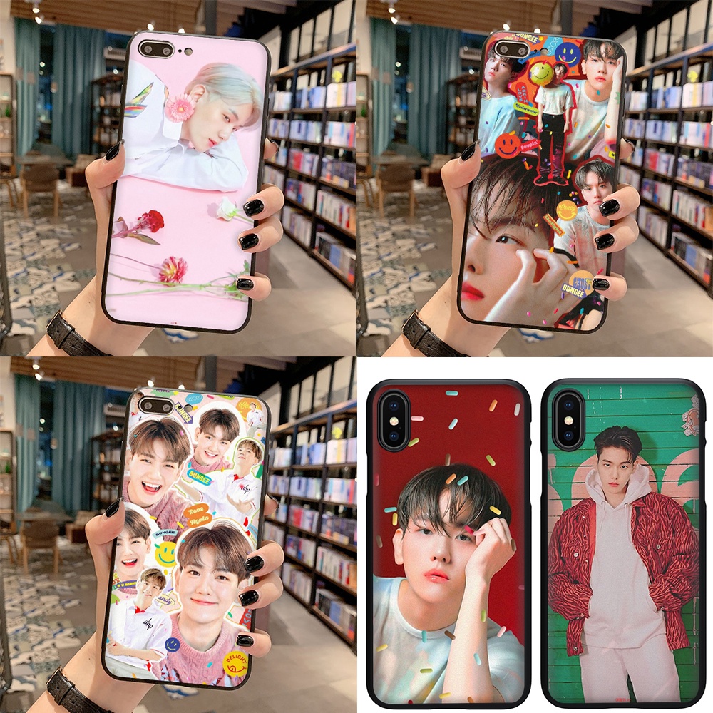 Ốp Điện Thoại Silicon Mềm Hình GZY35 EXO Baekhyun Cho iphone 5 5S 6 6S 7 8 Plus X XS Max XR SE 2016 2020
