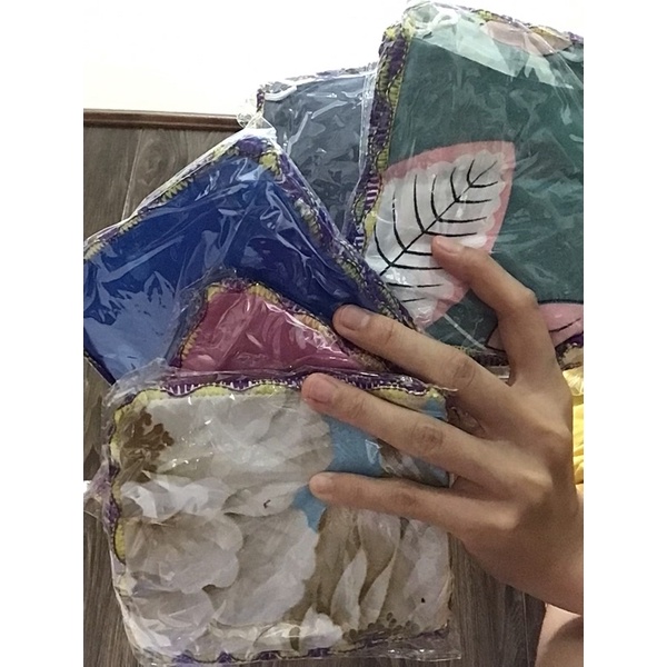 Cặp miếng lót tai nồi - miếng nhắc nồi, bắc bếp bằng vải siêu rẻ