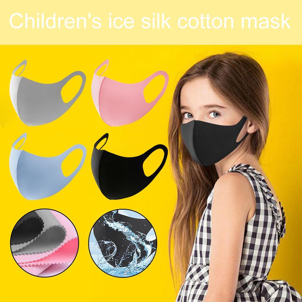 Khẩu Trang Chống Nắng/Bụi Bẩn/Nước Bằng Cotton Lụa Lạnh Thoáng Khí Có Thể Giặt Sạch D9P3