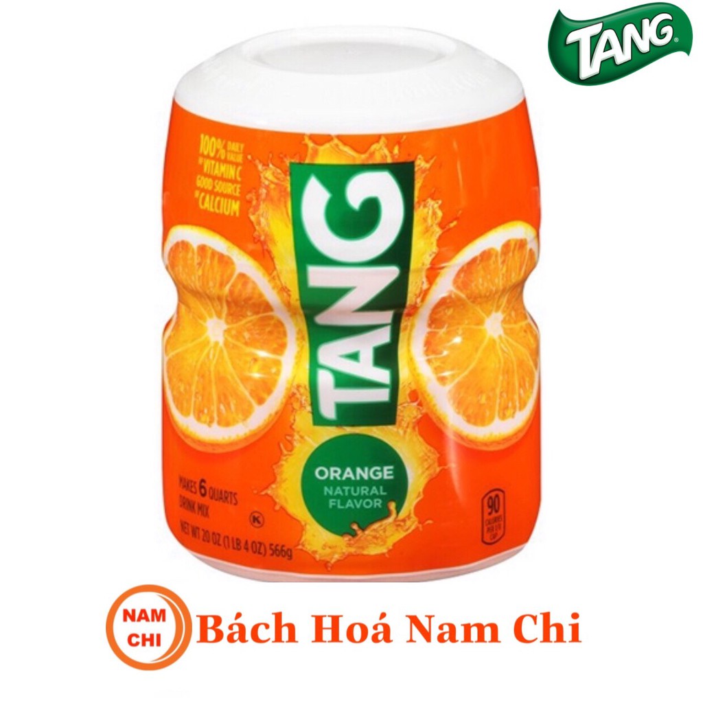 [Mã GROSALEHOT giảm 8% đơn 250K] Bột Pha Nước Cam Tang 566g - Mỹ