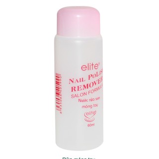 NƯỚC CHÙI SƠN MÓNG ELITE 60ml CHAI HỒNG