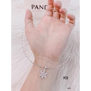 KIỀNG MỀM BẠC NỮ MẶT BẠC TA