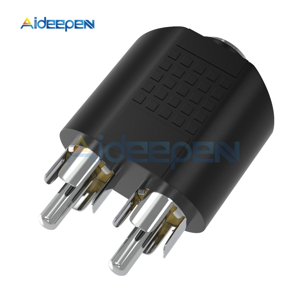Đầu Chuyển Đổi Âm Thanh Từ Ổ Cắm 3.5mm Sang 2 RCA