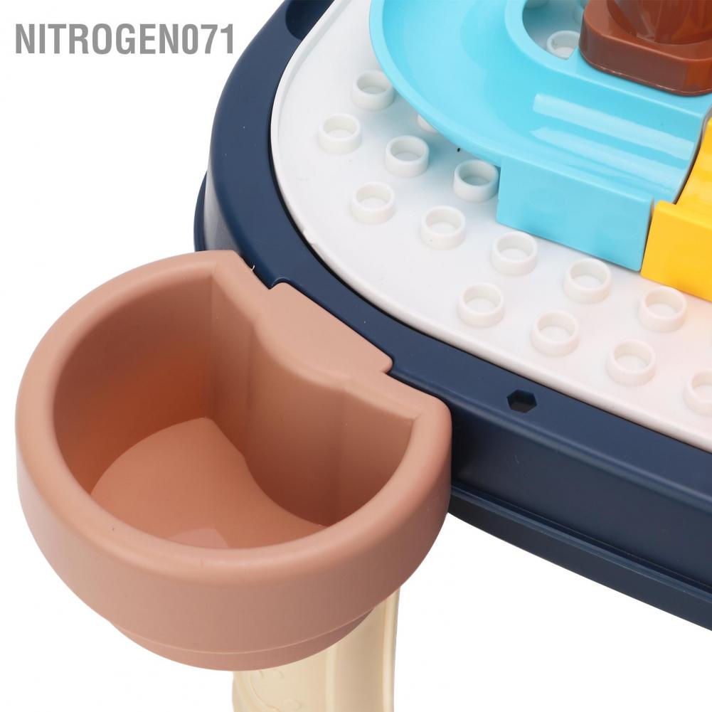 Nitrogen071 6 in 1 Bàn xếp lego đa năng cho bé, chất liệu nhựa nguyên sinh ABS Cao cấp