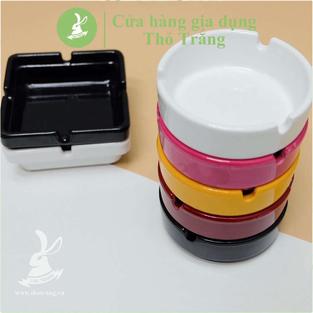 Gạt Tàn Đủ Màu Nhựa Melamine Superware Thái Lan Cao Cấp