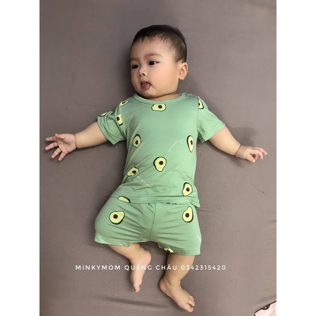 [MINKYMOM] BỘ CỘC THUN LẠNH HOA QUẢ MỀM MÁT MINKY MOM QUẢNG CHÂU