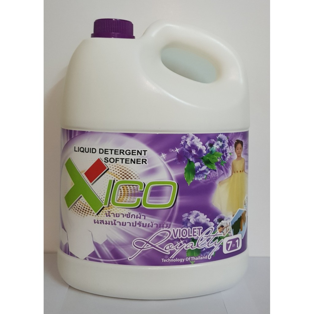Nước Giặt Xico 3000g màu tím