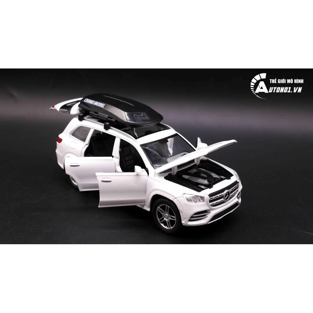 MÔ HÌNH XE MERCEDES GLS-580 CÓ MUI WHITE 1:32 ALLOY 7440