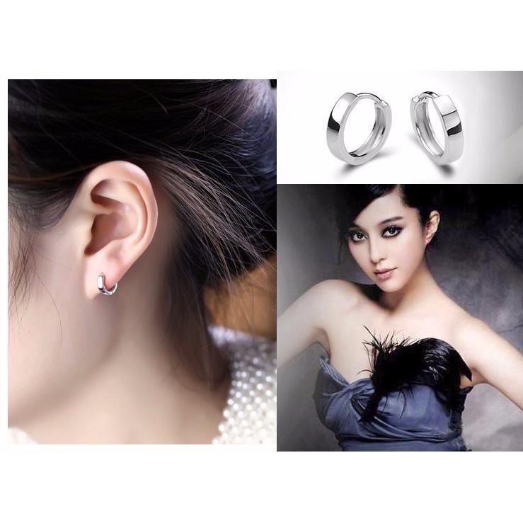 Hoa Tai Nữ Bạc Hiểu Minh HT180S