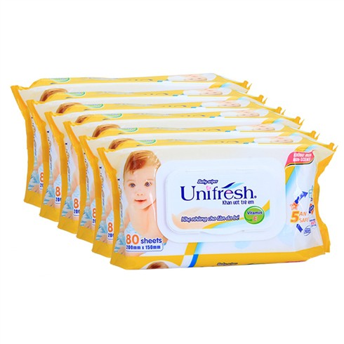 Combo 6 Bịch Unifresh 80M Vitamin