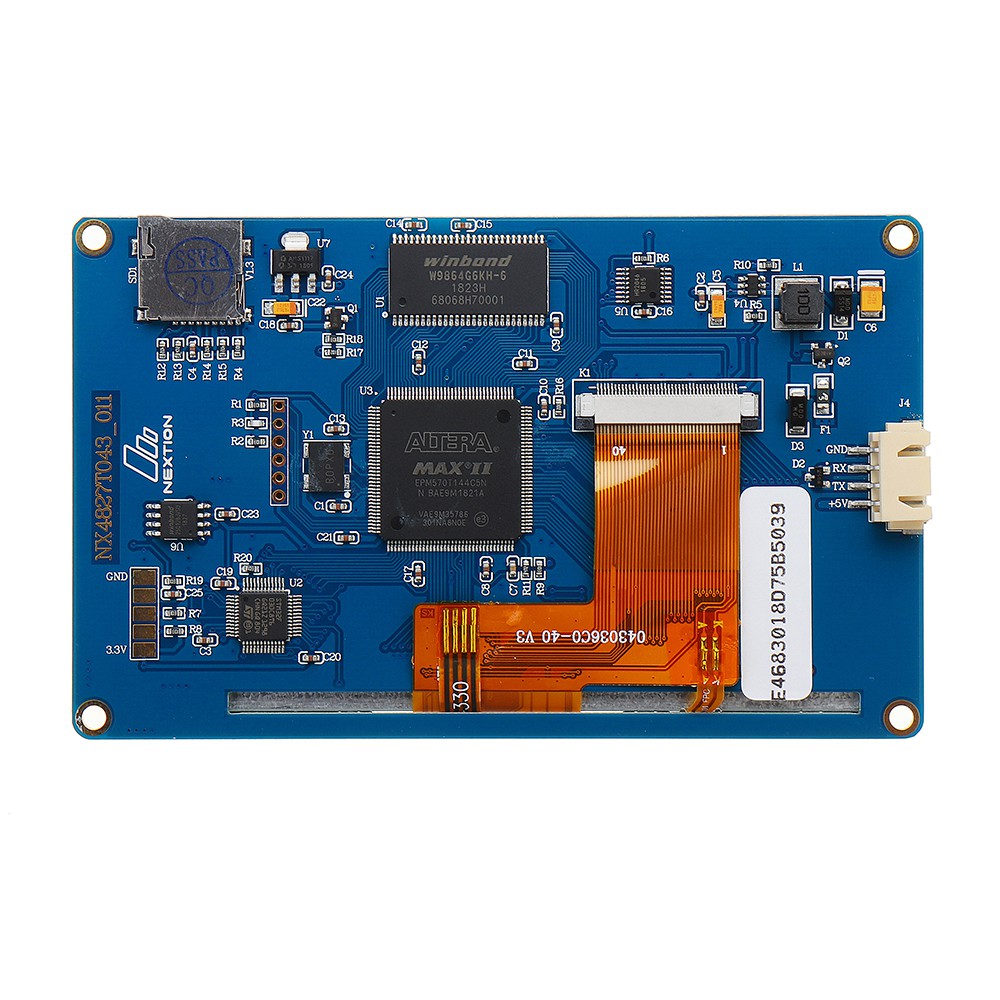 Màn hình lập trình cảm ứng Nextion NX4827T043_011R - 4,3 inch Hàng chính hãng